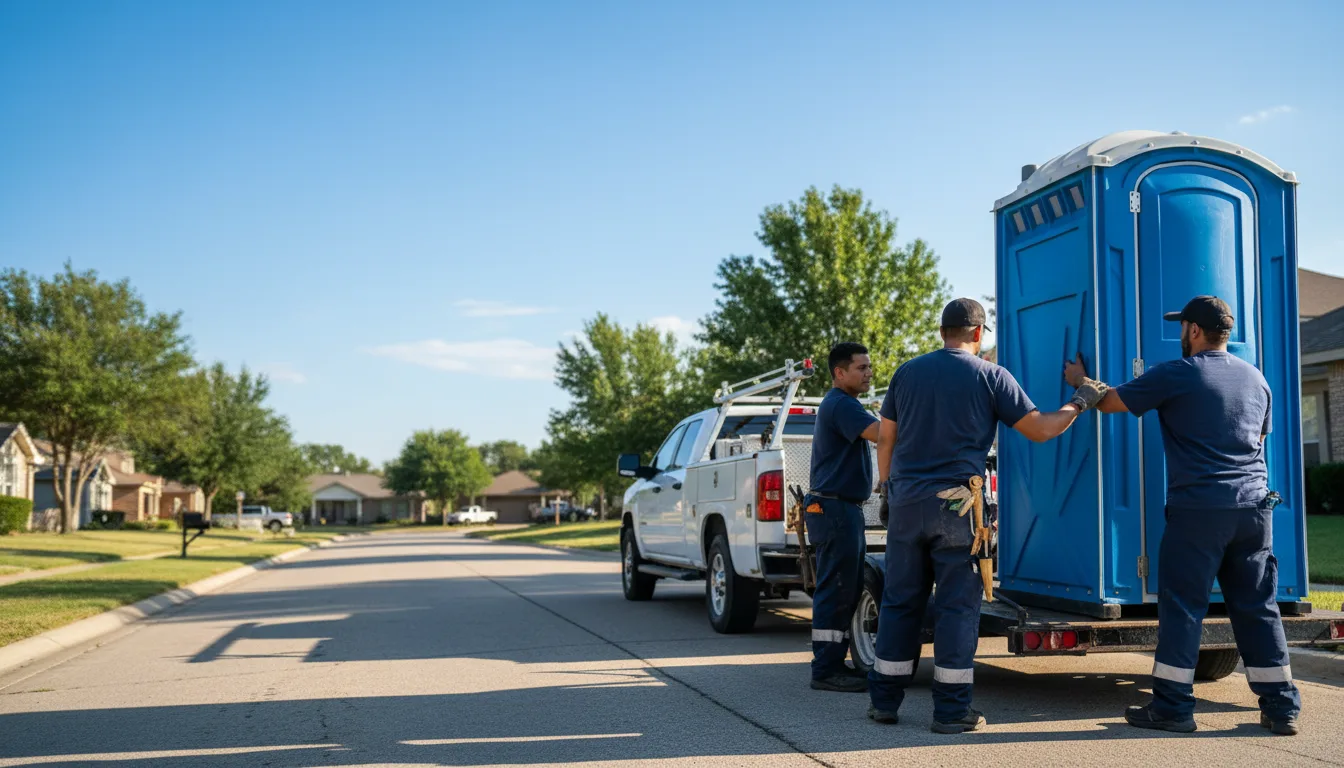 Portable Toilet Rental in Mcgregor, TX near me